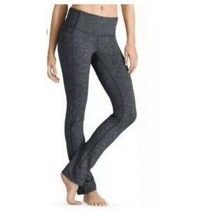 Athleta Straight Up Heather Grey Yoga Pant Size XS